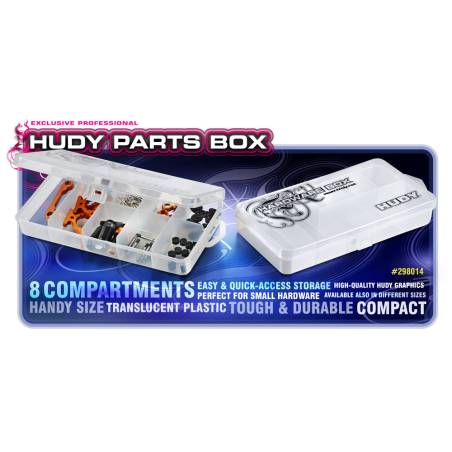 CAJA DE PIEZAS - 8 COMPARTIMENTOS - HUDY - 298014