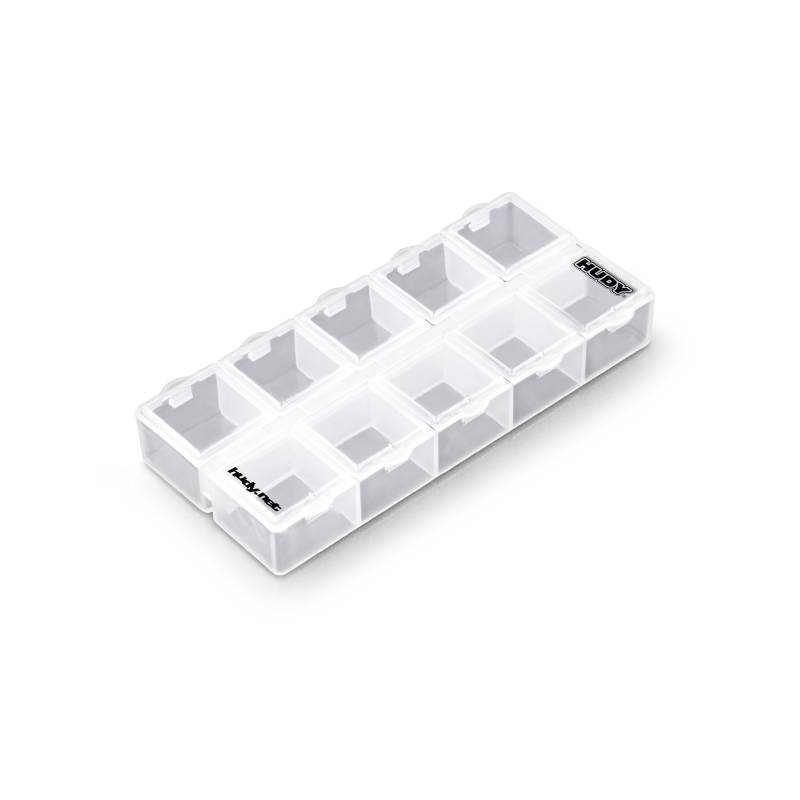 HUDY TINY HARDWARE BOX - 8-COMPARTMENTS - HUDY - 298022 HUDY TINY HARDWARE BOX - 8-COMPARTMENTS - HUDY - 298022