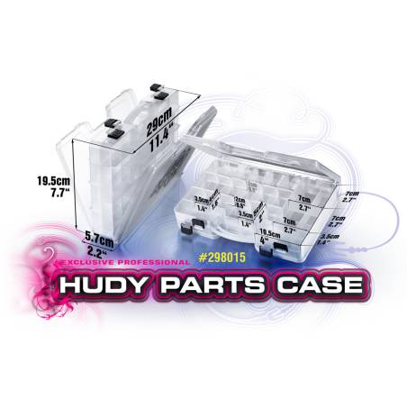 ESTUCHE DE PIEZAS - 290 X 195MM - HUDY - 298015