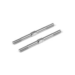 TITANIUM ADJUSTABLE TURNBUCKLE 50MM M3.5 L/R (2)  - HUDY - 992380