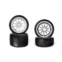 1/10 F1 COCHE COMPLETO RUEDAS GOMA ASFALTO - HR008-0031