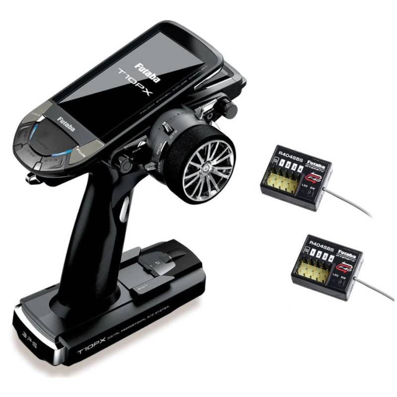 Futaba 10PX Radio + 2 x R404SBS receiver - FUTABA - 01000047-C1 Futaba 10PX Radio + 2 x R404SBS receiver - FUTABA - 01000047-C1