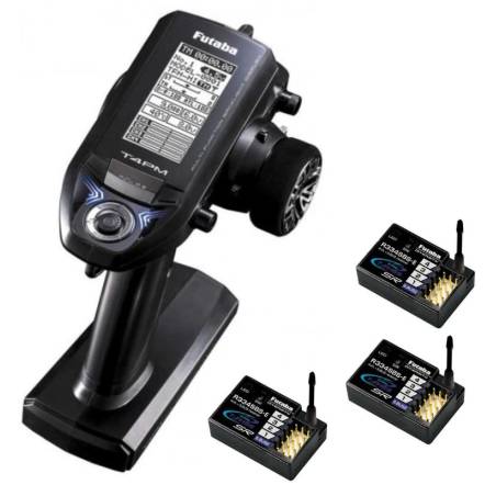 Futaba 4PM PLUS Radio + 3 x R334SBS-E receiver - FUTABA - 01000074-C2