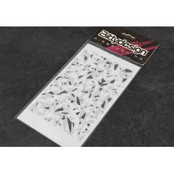 Vinyl stencil - Camo Artic (A + B) - BITTYDESIGN - BDSTC-018