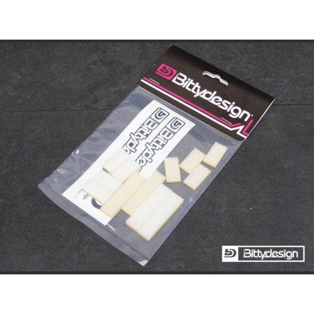 Touring Car body front Foam Pads Kit - BITTYDESIGN - BDTC-FM2646