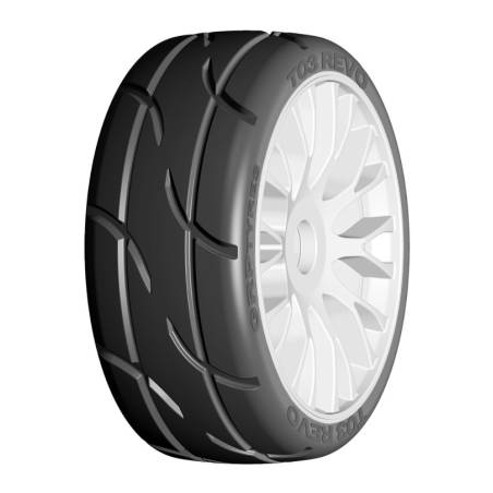 GT 1/8 T03 Revo XB3 (Soft) on FLEX wheels (2) - GRP