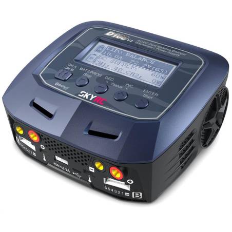 CARGADOR SKYRC D100 AC/DC DUO LIPO 1-6S 2X100W - V2 - SK-100131