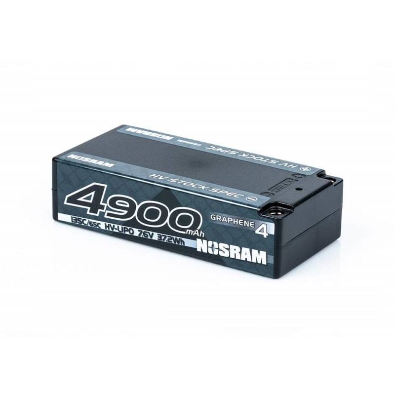 Lipo Battery HV Shorty Graphene 4900mAh 7.6V - NOSRAM - 999651 Lipo Battery HV Shorty Graphene 4900mAh 7.6V - NOSRAM - 999651