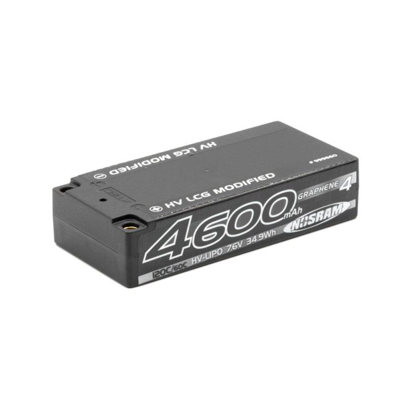 Lipo Battery HV LCG Shorty Graphene 4600mAh 7.6V - NOSRAM - 999660 Lipo Battery HV LCG Shorty Graphene 4600mAh 7.6V - NOSRAM - 999660