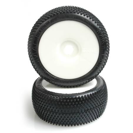 RUEDAS MINI PIN 1/8 PEGADAS - PLATEADO (2) - U6726
