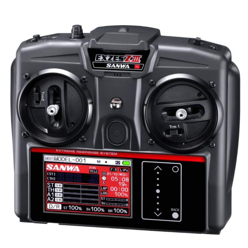 Sanwa Exzes Z3 Radio + RX-493i Receiver + Battery - SANWA -S101A3317A Sanwa Exzes Z3 Radio + RX-493i Receiver + Battery - SANWA -S101A3317A