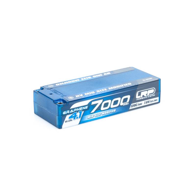 Batterie 7.6V 7000mah Lipo 120C/60C Mid - LRP Batterie 7.6V 7000mah Lipo 120C/60C Mid - LRP