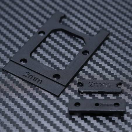 Front 2mm Plastic Gearbox Spacer Set for Mayako MX8 (-22)