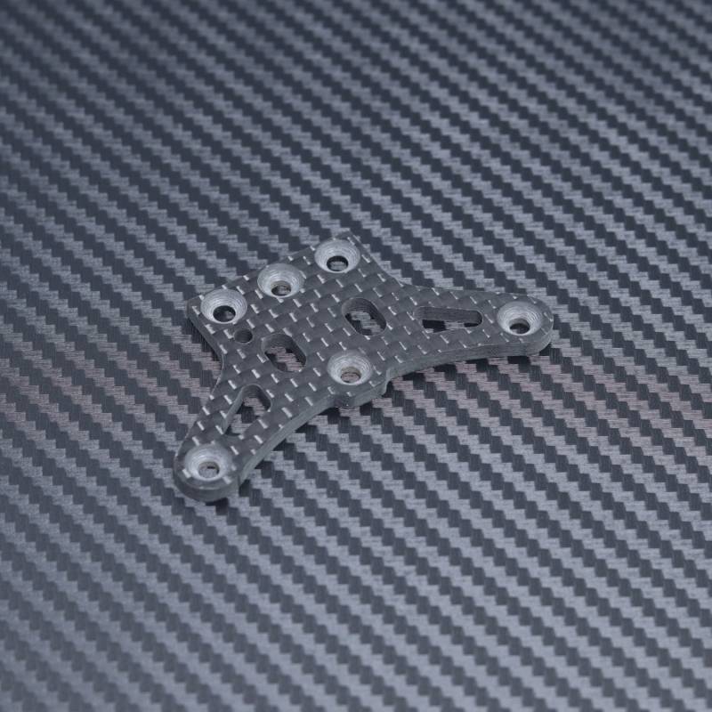 Carbon Fibre Upper Steering Plate for Mayako MX8 (-22) Carbon Fibre Upper Steering Plate for Mayako MX8 (-22)
