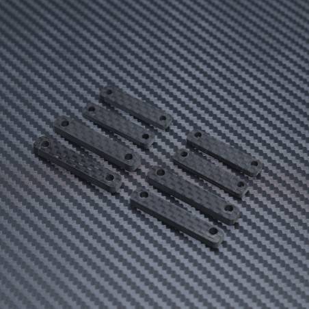 Carbon Fiber Spacer Set for Gearboxes and Towers for Mayako MX8 (-22)