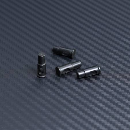 Steel Lower King Pins KPI-1. 2pcs 0 and 2pcs +2 for Mayako MX8 (-22)