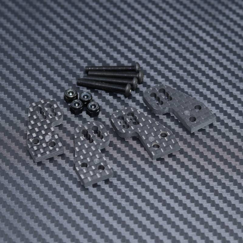 CNC Rear Hub 3mm Carbon Fibre Link Plate 1 – Long Link