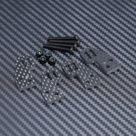 CNC Rear Hub 3mm Carbon Fibre Link Plate 1 – Long Link