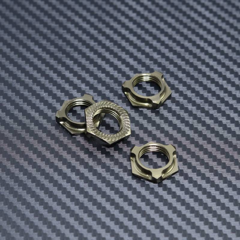 Lightweight Knurled Wheel Nut 4pcs for Mayako MX8 (-22) Lightweight Knurled Wheel Nut 4pcs for Mayako MX8 (-22)