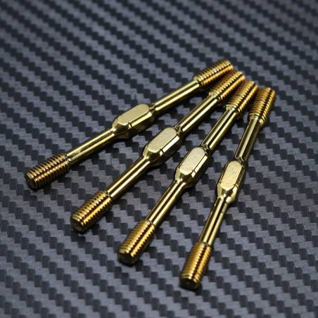 Steel Upper Link Turnbuckle M5 x 60mm 4pcs for Mayako MX8 (-22)