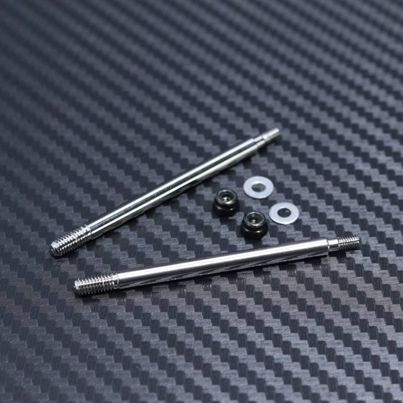 Front 59.50mm (Long) Shock Shaft 2pcs for Mayako MX8 (-22)