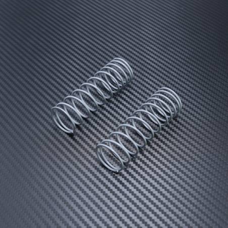 Front Progressive Shock Spring Grey 70mm 4+7.0. 2pcs for Mayako MX8 (