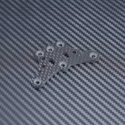Carbon Fibre Upper Steering Plate for Upper Arms for Mayako MX8 (-22)