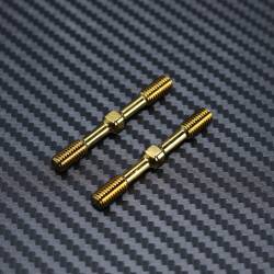 Steel 43mm Front Upper Arm Turnbuckle 2pcs for Mayako MX8 (-22)