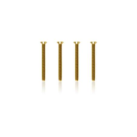 Tornillos Avellanados Dorados 3x30mm (6 uds) - TW-GSS-330C