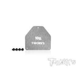 Steel Servo Chassis Weight 10g ( For AE RC10 B7 )