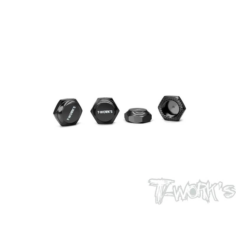 Self-Locking Wheel Nut With Cover P1 (Black) Self-Locking Wheel Nut With Cover P1 (Black)
