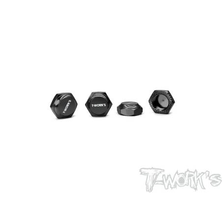 Self-Locking Wheel Nut With Cover P1 (Black)
