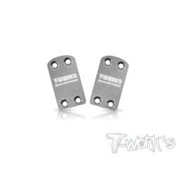 Stainless Steel Rear Chassis Skid Protector (Associated RC10 B7) 2pcs