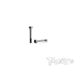 64 Titanium Body Shell Front End Downtravel Screw (Aweso A800R ) 2pcs