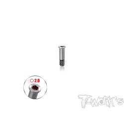 64 Titanium Belt Tension bearing screw ( For Awesomatix A800R ) 1pcs.