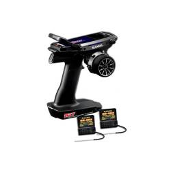 EMISORA SANWA M17 + 2X RX-493I RECEPTOR Y BATERÍA  - S101A32473A-C