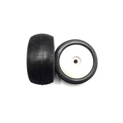 Pair of Truggy tyres Bangkok V2 Soft mounted on wheels - HOT RAC