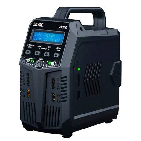 CARGADOR SKYRC T400Q LIPO 1-6S 4X100W 240VAC - SK100189