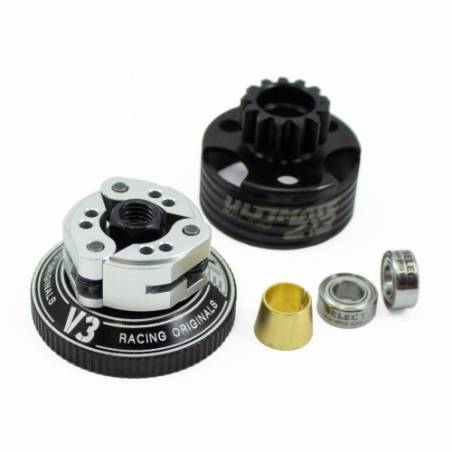 KIT EMBRAGUE ALU. COMPAK V3 B10 + CAMPANA Z13 Y ROD - UR0633-B10