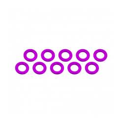 ARANDELAS ALUMINIO (3x6x0.5mm) ROSA (10u.) ULTIMATE - UR1504-PK