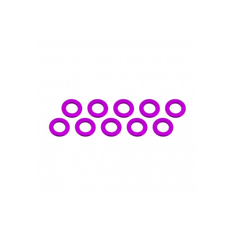 ALUMINUM SHIM (3x6x0.5mm) PINK (10pcs) - UR1504-PK - ULTIMATE ALUMINUM SHIM (3x6x0.5mm) PINK (10pcs) - UR1504-PK - ULTIMATE