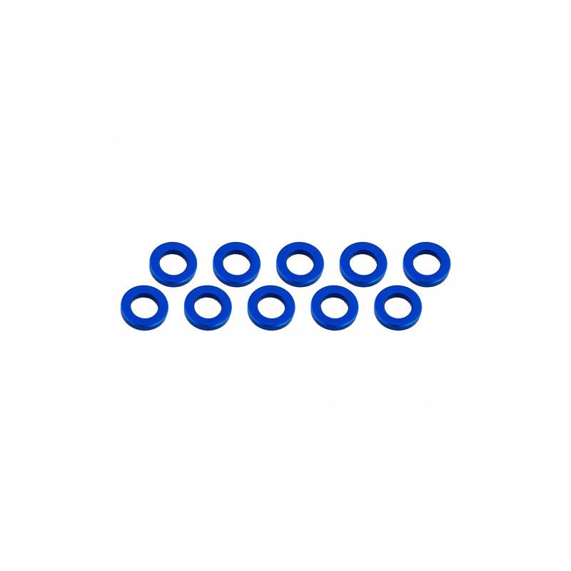 ARANDELAS ALUMINIO (3x6x1mm) AZUL (10u.) ULTIMATE - UR1505-A