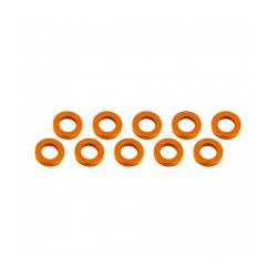 ARANDELAS ALUMINIO (3x6x1mm) NARANJA (10u.) ULTIMATE - UR1505-G