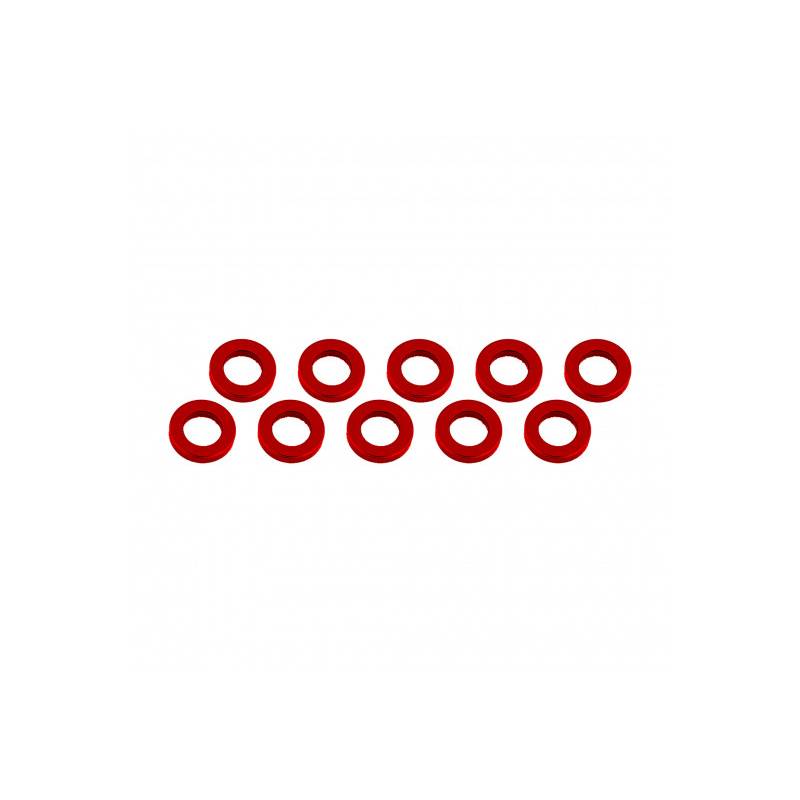 ARANDELAS ALUMINIO (3x6x1mm) ROJA (10u.) ULTIMATE - UR1505-R ARANDELAS ALUMINIO (3x6x1mm) ROJA (10u.) ULTIMATE - UR1505-R
