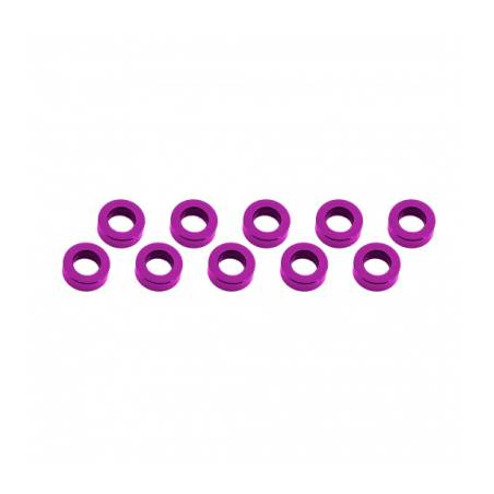 ARANDELAS ALUMINIO (3x6x2mm) ROSA (10u.) ULTIMATE - UR1506-PK