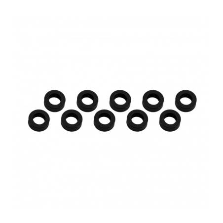ALUMINUM SHIM  (3x6x2mm)  BLACK (10pcs) - UR1506-N - ULTIMATE
