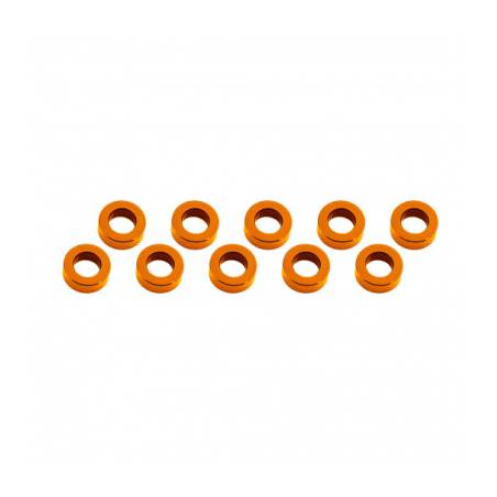 ARANDELAS ALUMINIO (3x6x2mm) NARANJA (10u.) ULTIMATE - UR1506-G