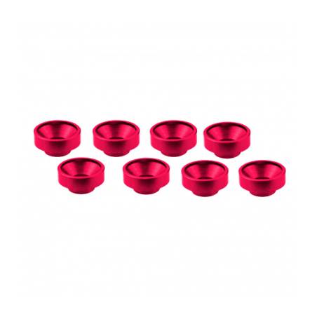 M3 ALUMINUM SERVO WASHER PINK (8 pcs) - UR1507-PK - ULTIMATE