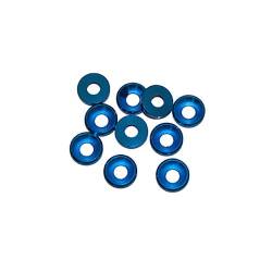 ARANDELA ALU. CONICA M4 AZUL (10u.) ULTIMATE - UR1511-A
