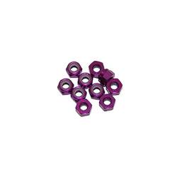 AUTOBLOCANTE ALU. M4 PURPURA (10u.) ULTIMATE - UR1512-P